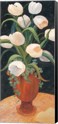 Framed Tulips by Night - mini Print