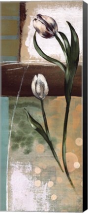 Framed Floral Splendor III Print