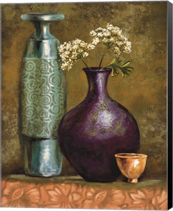 Framed Persian Gardens II Print