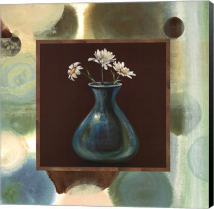 Framed Daisies II Print