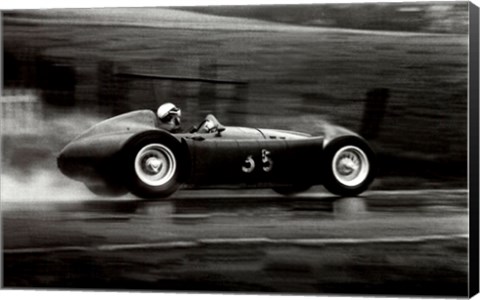 Framed Grand Prix of Belgium, 1955 Print