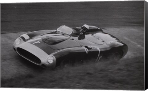 Framed Nurburgring 1000k, 1956 Print