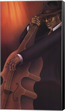 Framed Jazz City 4 Print