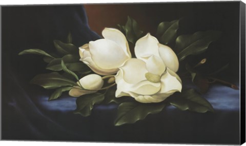 Framed Magnolias Print