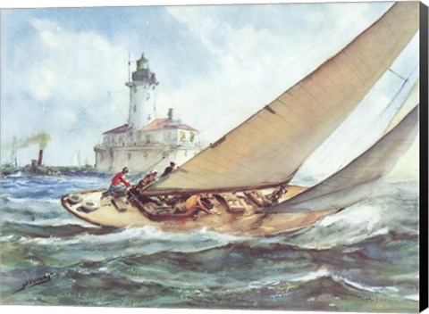 Framed Good Breeze Print