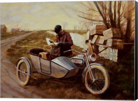 Framed Special Delivery Print