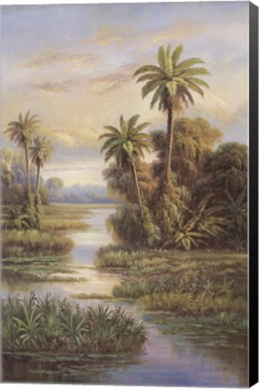 Framed Island Serenity II Print