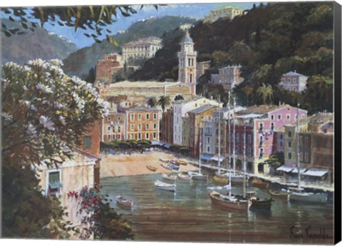 Framed Portofino Print