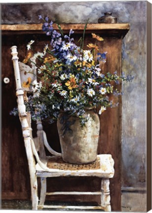 Framed Morning Arrangement, 1987 Print