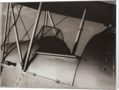 Framed Biplane Detail Print