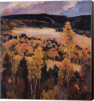 Framed Ute Park, New Mexico Print