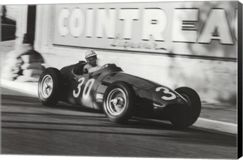 Framed Grand Prix of Monaco, 1956 Print