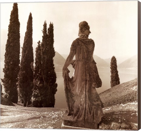 Framed Lake Como Print