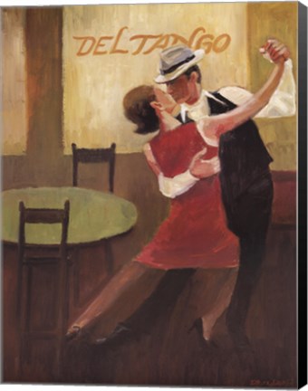 Framed Del Tango Print