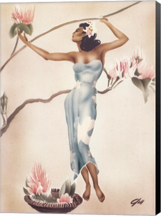 Framed Magnolia Print