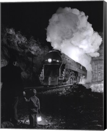 Framed Montgomery Tunnel Near Christiansburg, Virginia, 1957 Print