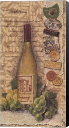 Framed Chardonnay Print