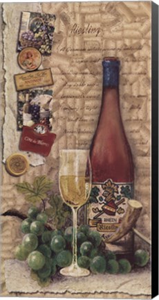 Framed Riesling Print