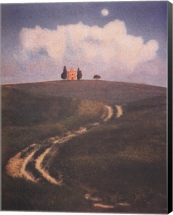 Framed Luna Toscana Print