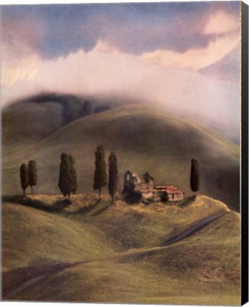 Framed Rovina Toscana Print