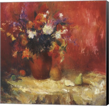 Framed Still Life with Pomelo Print