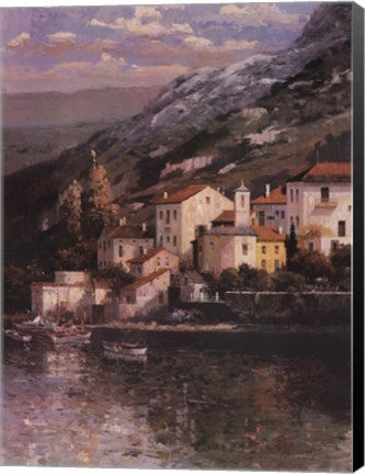 Framed Weekend in Spain Print