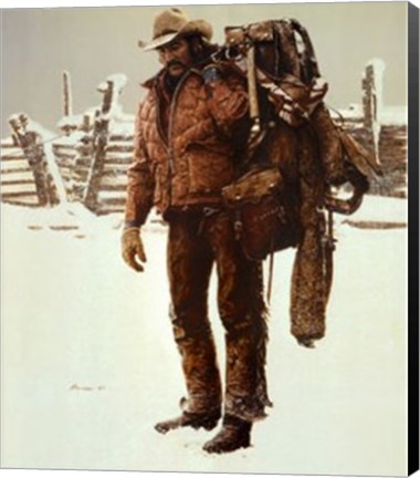 Framed Hunting Outfitter Print