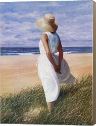 Framed Looking to Sea Print