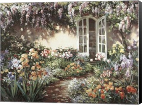 Framed Wisteria Print