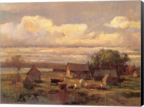 Framed After the Rain Print