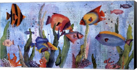 Framed Under the Sea Print