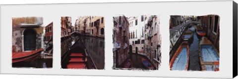 Framed Venetian Canals Print
