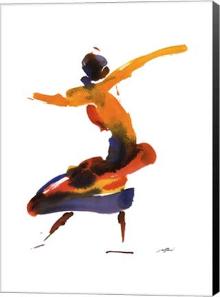 Framed Dancer II Print