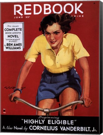 Framed Redbook II, June 1935 Print