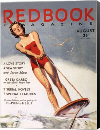 Framed Redbook IV, August 1933 Print