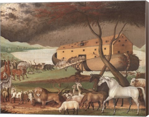 Framed Noah's Ark Print