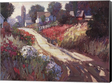 Framed Spring Lane Print