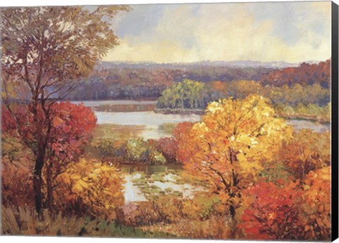 Framed Shades of Autumn Print