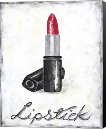 Framed Lipstick Print