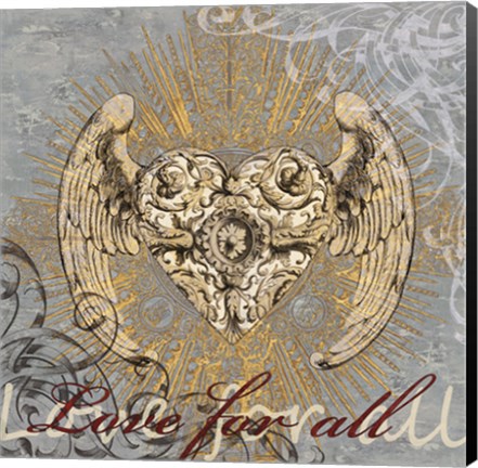 Framed Love for All Print