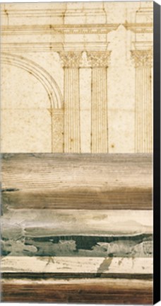 Framed Architectural Detail II Print