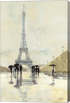 Framed April in Paris Print