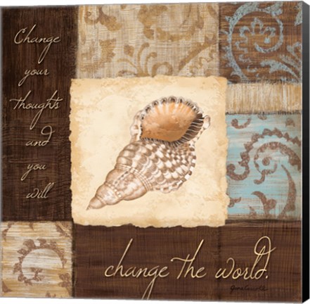 Framed Change the World Print