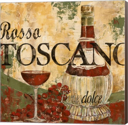 Framed Rosso Toscano Print