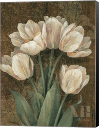 Framed Petit Jardin Tulips Print