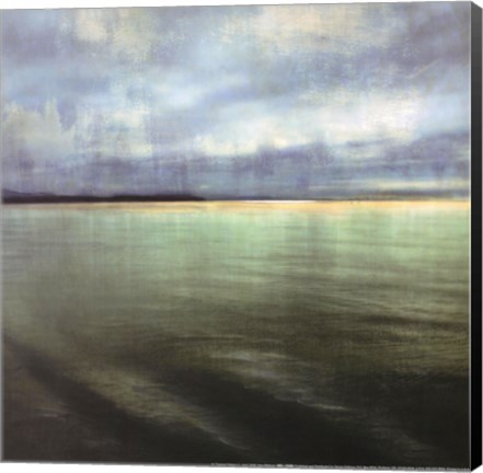 Framed Tranquil Waters II - mini Print