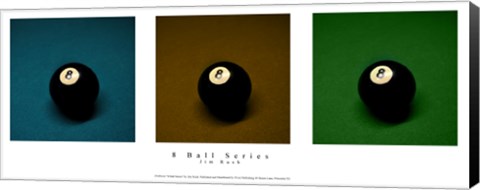 Framed 8 Ball Series Print