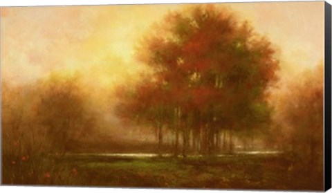 Framed Golden Forest Print