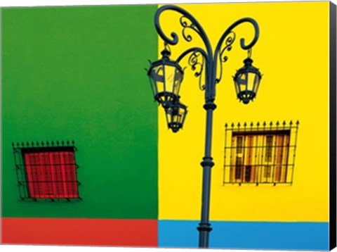 Framed La Boca, Buenos Aires I Print
