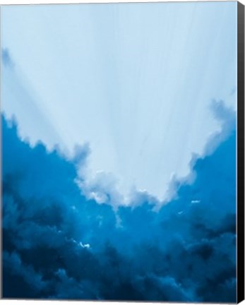 Framed Storm Breaking Print